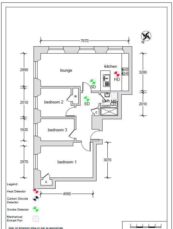 Bright And Airy Apartment غلاسغو المظهر الخارجي الصورة